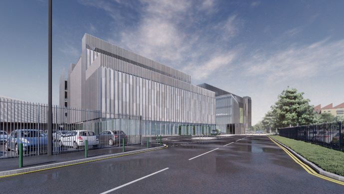 Colt London Hayes Data Centre CGI